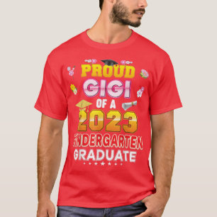 Proud Gigi eines Kindergartenstudiums der Klasse 2 T-Shirt