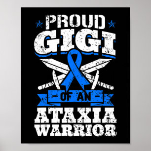 Proud Gigi von einem Ataxier Krieger Dystaxia Awar Poster