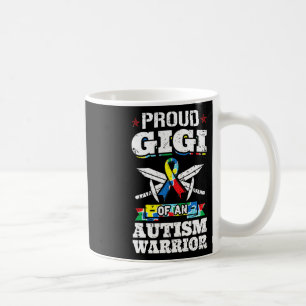 Proud Gigi von einem Autismus Krieger Sensibilisie Kaffeetasse