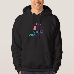 Proud Girl Just a New Mexico Mädchen in North Caro Hoodie