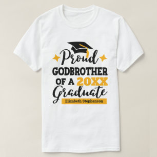 Proud Godbruder der Graduiertenfamilie passend T-Shirt
