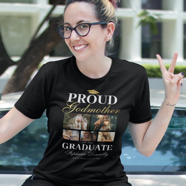 Proud Godmutter des Graduate T - Shirt (Von Creator hochgeladen)