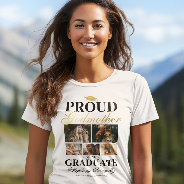 Proud Godmutter des Graduate T - Shirt (Von Creator hochgeladen)