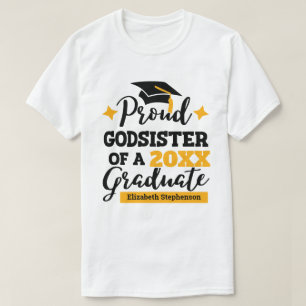 Proud Godsister der Graduiertenfamilie passend T-Shirt
