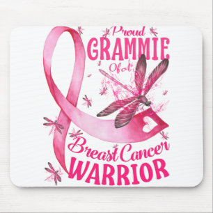 Proud Grammie eines Brustkrebs-Kriegers Bewusstsei Mousepad
