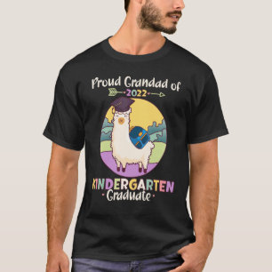 Proud Grandad of 2022 Kindergarten Graduate Niedli T-Shirt