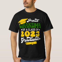 Proud GRANDMA einer Klasse von 2023 Graduate Gold T-Shirt