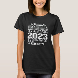 Proud GRANDMA einer Klasse von 2023 Hochschulabsol T-Shirt
