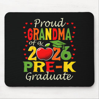 Proud grandma of 2026 pre-k graduate mothers day mousepad