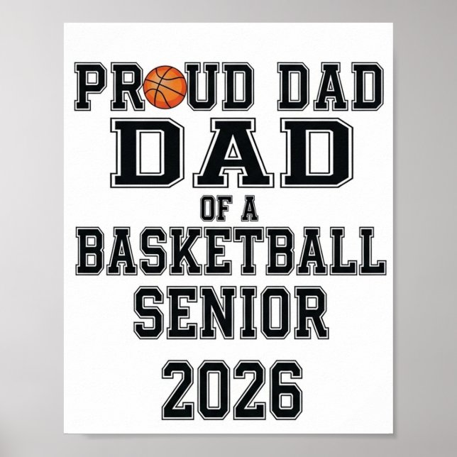 Proud Grandma of a 2026 Football Senior Class Poster (Vorne)