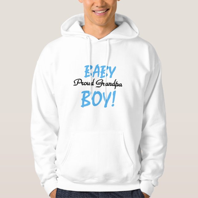 Proud Grandpa Baby Boy Tshirts und Geschenke (Vorderseite)