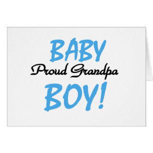 Proud Grandpa Baby Boy Tshirts und Geschenke