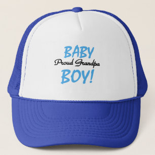 Proud Grandpa Baby Boy Tshirts und Geschenke Truckerkappe