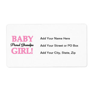 Proud Grandpa Baby Girl Geschenke