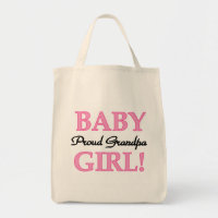 Proud Grandpa Baby Girl T - Shirt und Geschenke