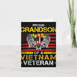 Proud Grandson eines vietnamesischen Veteranen Karte