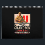 Proud Grandson eines Wwii-Veteranen Kalender<br><div class="desc">Proud Grandson eines Wwii-Veteranen</div>