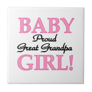 Proud Great Grandpa Baby Girls Fliese