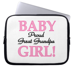 Proud Great Grandpa Baby Girls Laptopschutzhülle