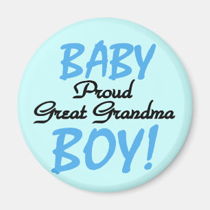 Proud Great Oma Baby Boy Tshirts und Geschenke Magnet