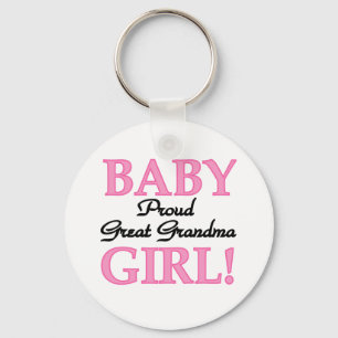 Proud Great Oma Baby Girl Tshirts und Geschenke Schlüsselanhänger