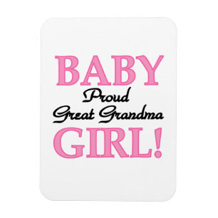 Proud Great Oma Baby Girls Magnet