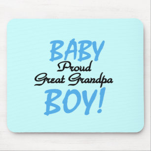 Proud Great Opa of Boy Tshirts and Gifts Mousepad