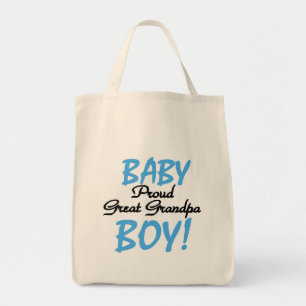 Proud Great Opa of Boy Tshirts and Gifts Tragetasche