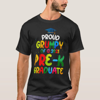 Proud Grumpy of Preschool Graduate 2023 Pre-K Grad T-Shirt