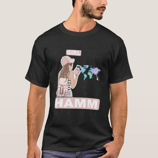 Proud Hamm Girl  Cool Girl from Hamm City T-Shirt (Vorderseite)