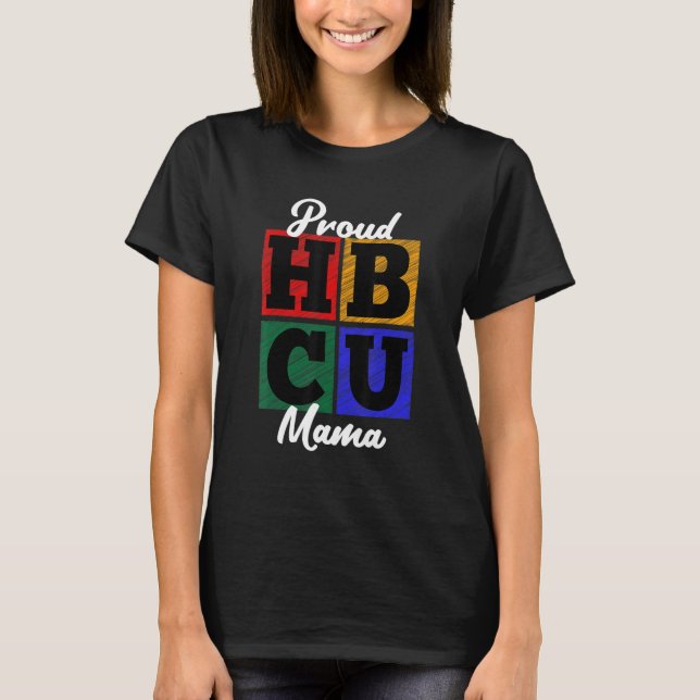 Proud HBCU Mom Vintage T-Shirt (Vorderseite)
