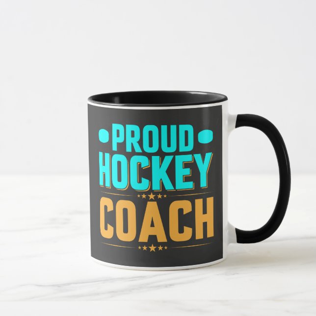 Proud Hockey Coach Tasse (Rechts)