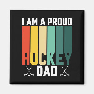 Proud Hockey-Vater Magnet