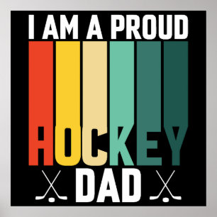 Proud Hockey-Vater Poster