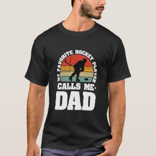 Proud Hockey Vater T - Shirt