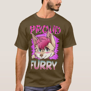 Proud I Furries Cosplay Fandom 15 T-Shirt