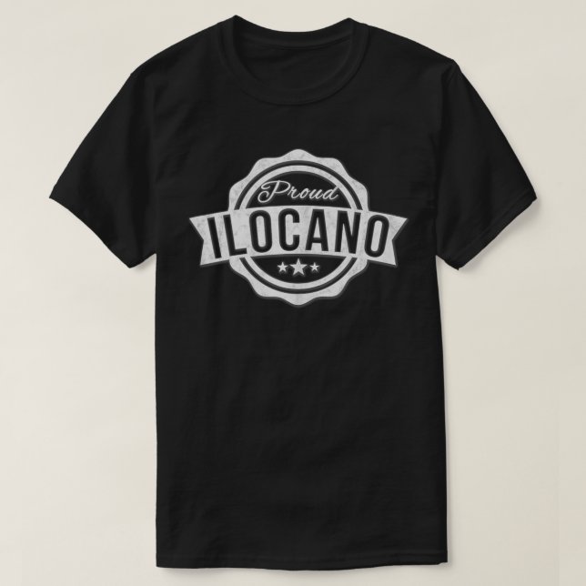 Proud Ilocano  Classic Retro Vintage Design  T-Shirt (Design vorne)