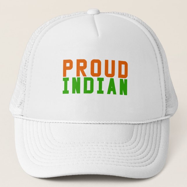Proud Indianer Truckerkappe (Vorderseite)
