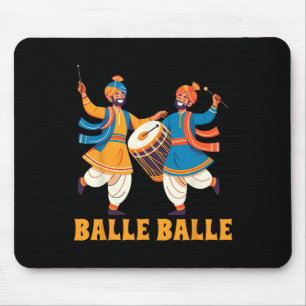 Proud indischer Punjabi Pride trifft mich in India Mousepad