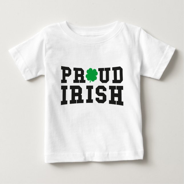 Proud Irish Baby T-shirt (Vorderseite)