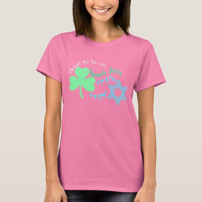 Proud Irish Jew Women's Dark Shirts (Vorderseite)