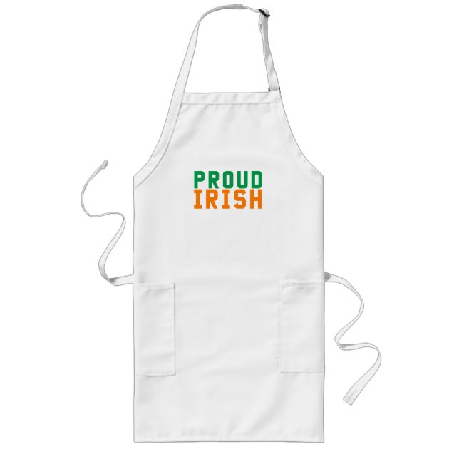 Proud Irish Lange Schürze (Vorne)
