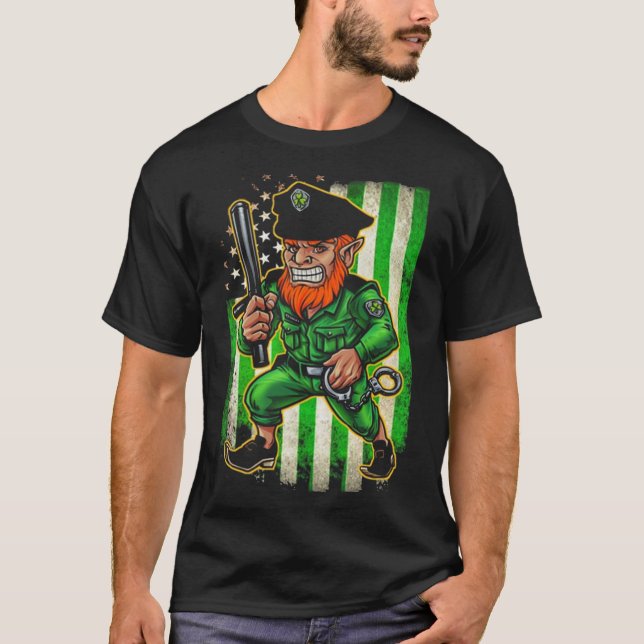 Proud Irish Police t shirt (Vorderseite)