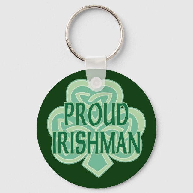 Proud Irishman Schlüsselanhänger (Vorderseite)