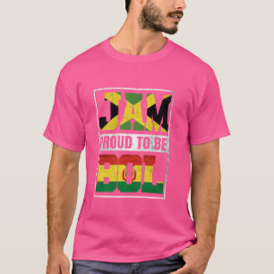 Proud Jamaican Bolivian Mix Jamaica und Bolivien H T-Shirt