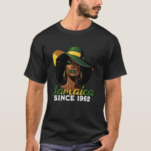 Proud Jamaican Girls Independent Day seit 1962 T-Shirt