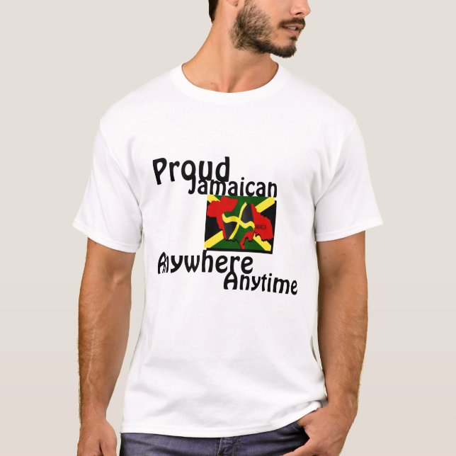 Proud Jamaican T-Shirt (Vorderseite)