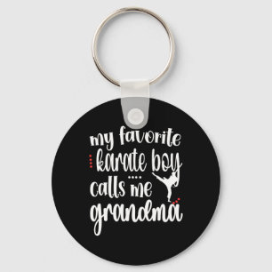 Proud Karate Grandma Karate Grandmutter Schlüsselanhänger