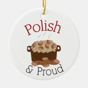Proud Kielbasa Keramik Ornament