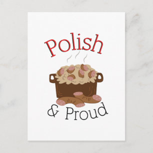 Proud Kielbasa Postkarte